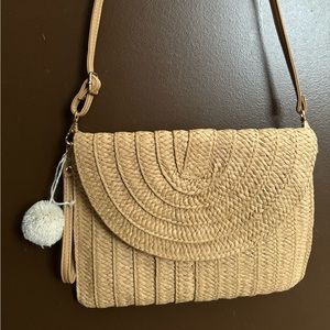 Boho woven purse